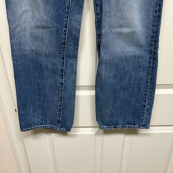 J. Crew Relaxed Fit Jeans in Blasted Indigo 32/32 - Picture 3 of 6